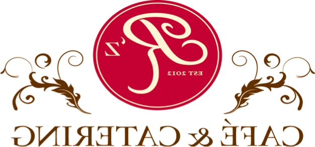 R 'z咖啡馆 & 餐饮公司标志
